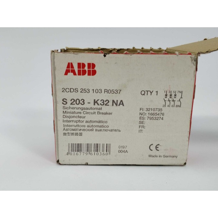 ABB S203-K32NA