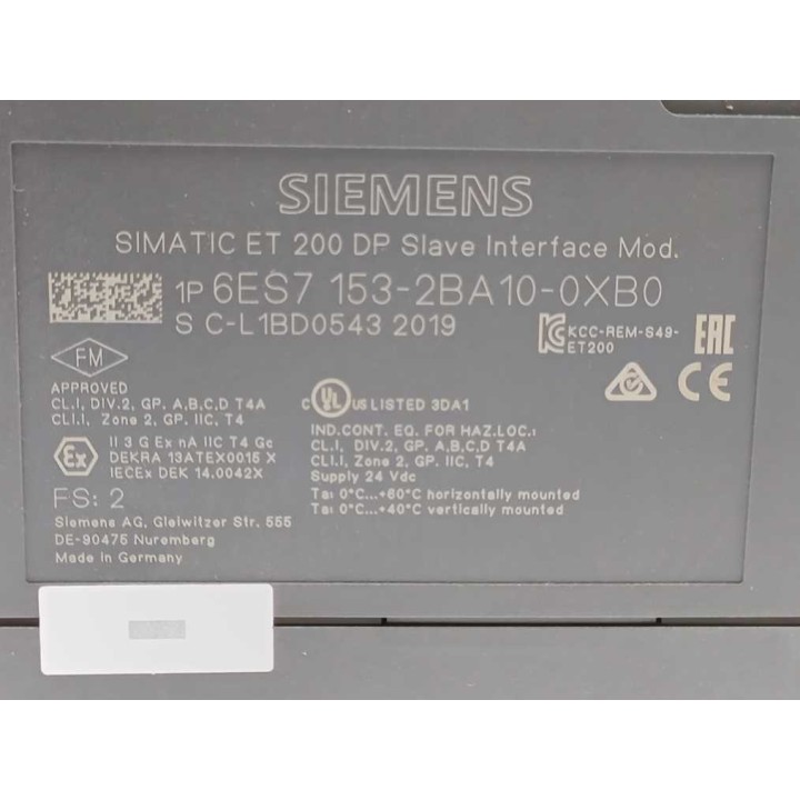 Siemens 6ES7 153-2BA10-0XB0