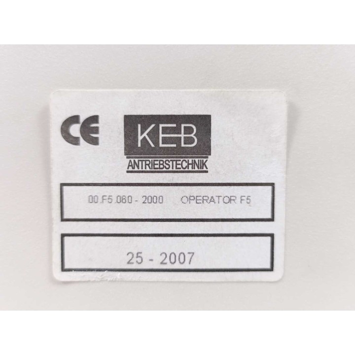 KEB COMBIVERT 00.F5.060-2000