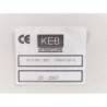 KEB COMBIVERT 00.F5.060-2000