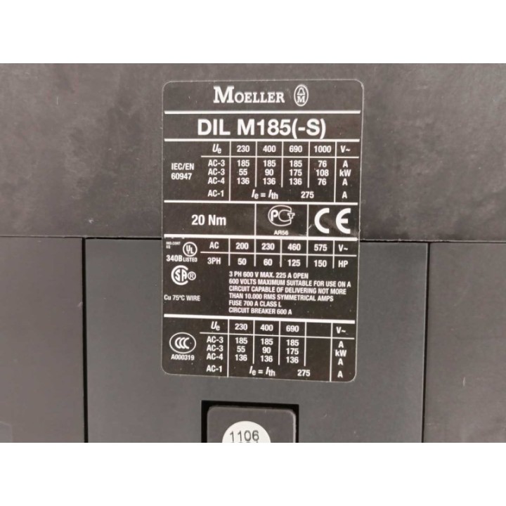 MOELLER DILM185 MOELLER DILM185