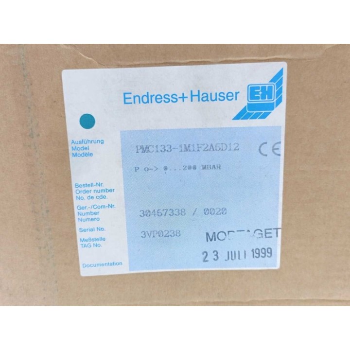 Endress+Hauser PMC 133 Endress+Hauser PMC 133