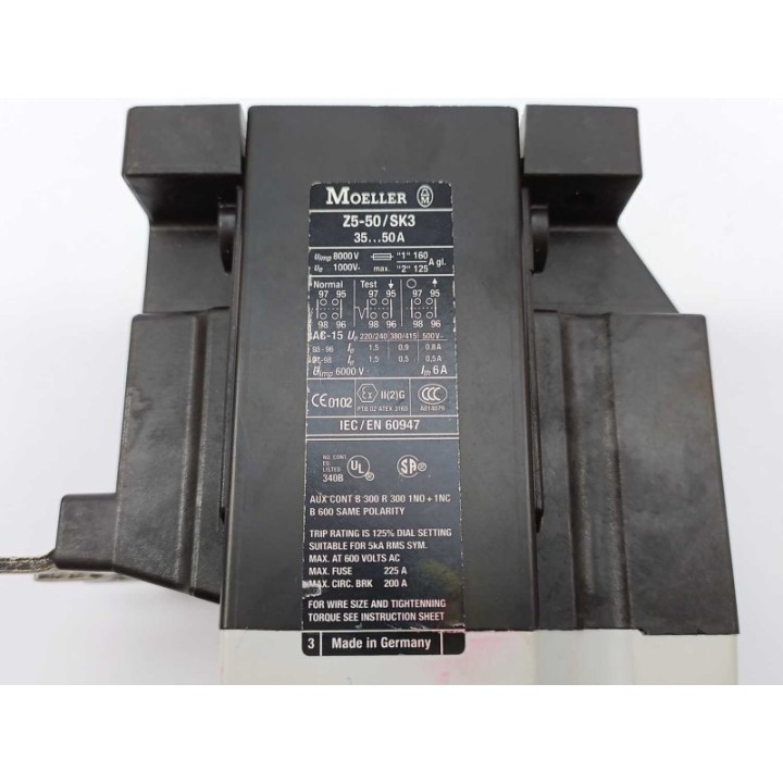 MOELLER Z5-50 SK3 MOELLER Z5-50 SK3