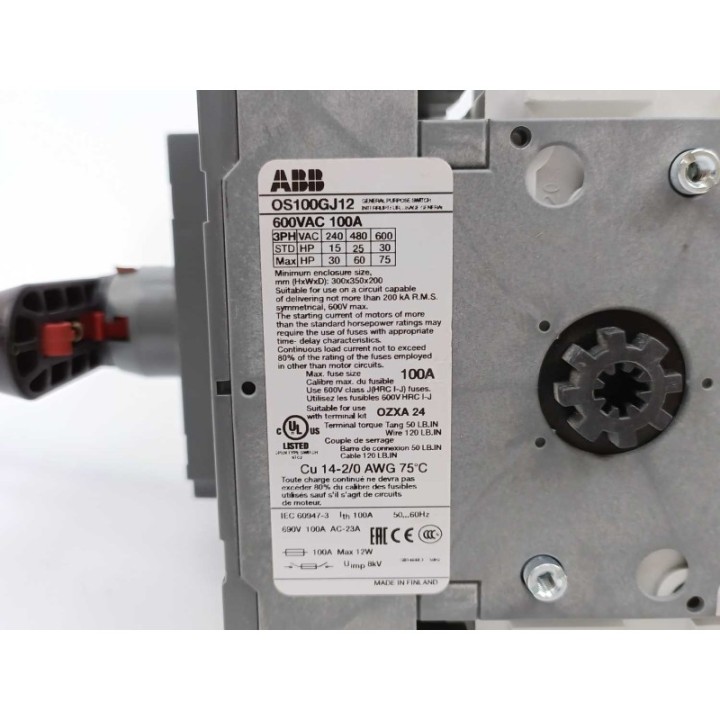 ABB OS100GJ12 ABB OS100GJ12