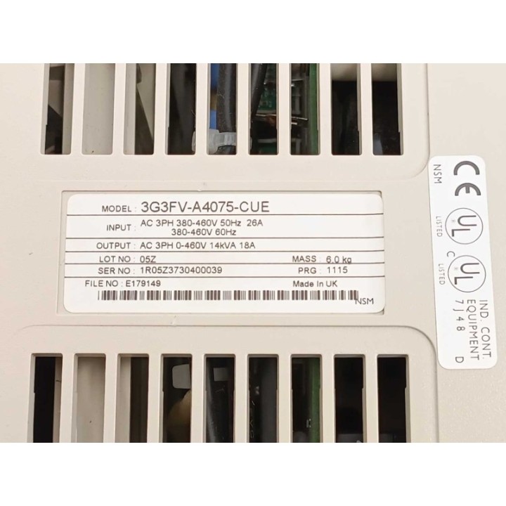 OMRON 3G3FV-A4075-CUE OMRON 3G3FV-A4075-CUE