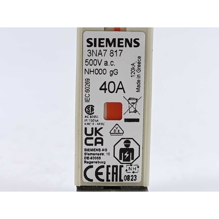 Siemens 3NA7817 Siemens 3NA7817