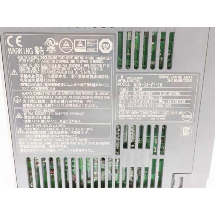 Mitsubishi MDS-DJ-V1-10 Mitsubishi MDS-DJ-V1-10