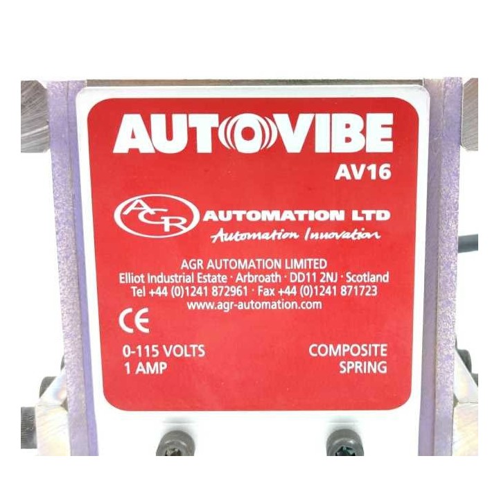 AGR AUTOMATION Autovibe AV16 AGR AUTOMATION Autovibe AV16