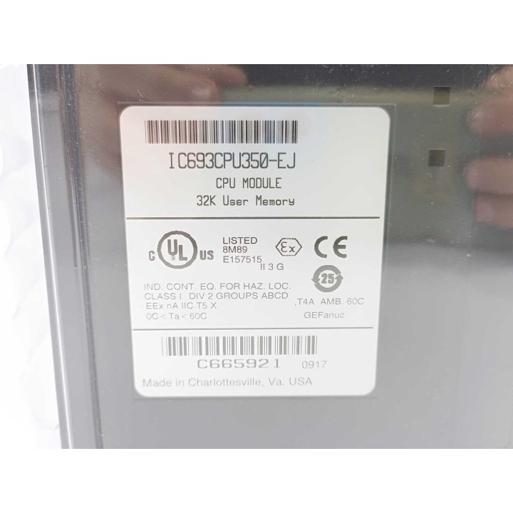 GE FANUC IC693CPU350-EJ