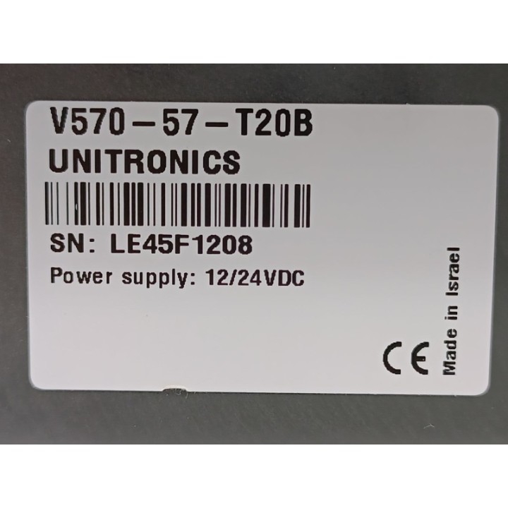 Unitronics V570-57-T20B Unitronics V570-57-T20B