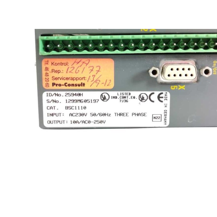 BALDOR BSC1110 BALDOR BSC1110