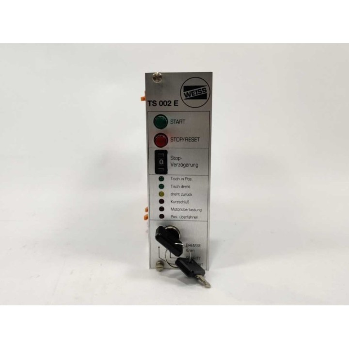 WEISS TS 002 E WEISS TS 002 E