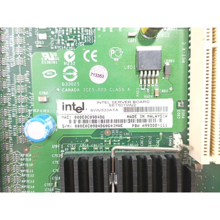 Intel SE7501WV2 Intel SE7501WV2