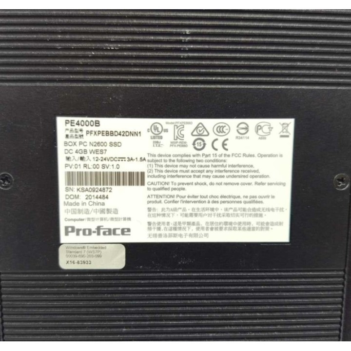 Pro-Face PFXPEBBD42DNN1 Pro-Face PFXPEBBD42DNN1