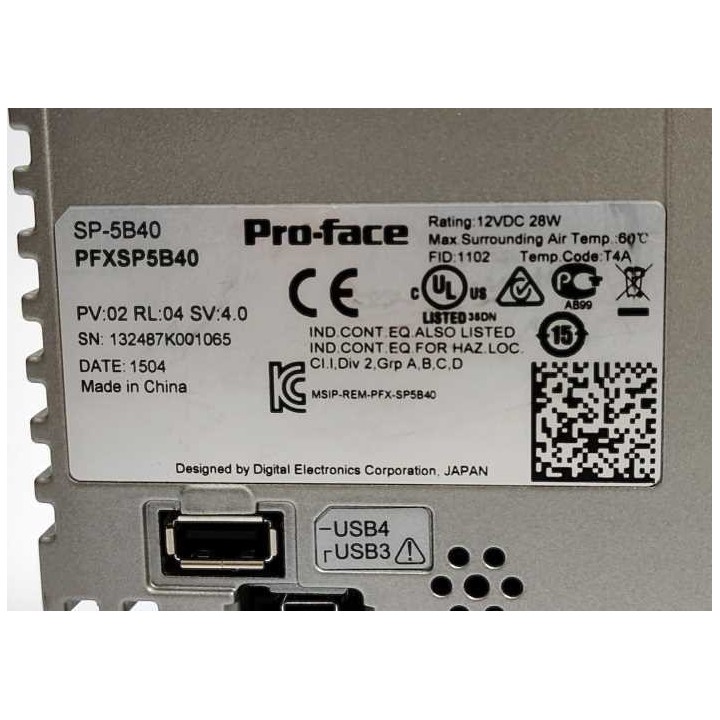 Pro-Face PFXSP5B40 Pro-Face PFXSP5B40