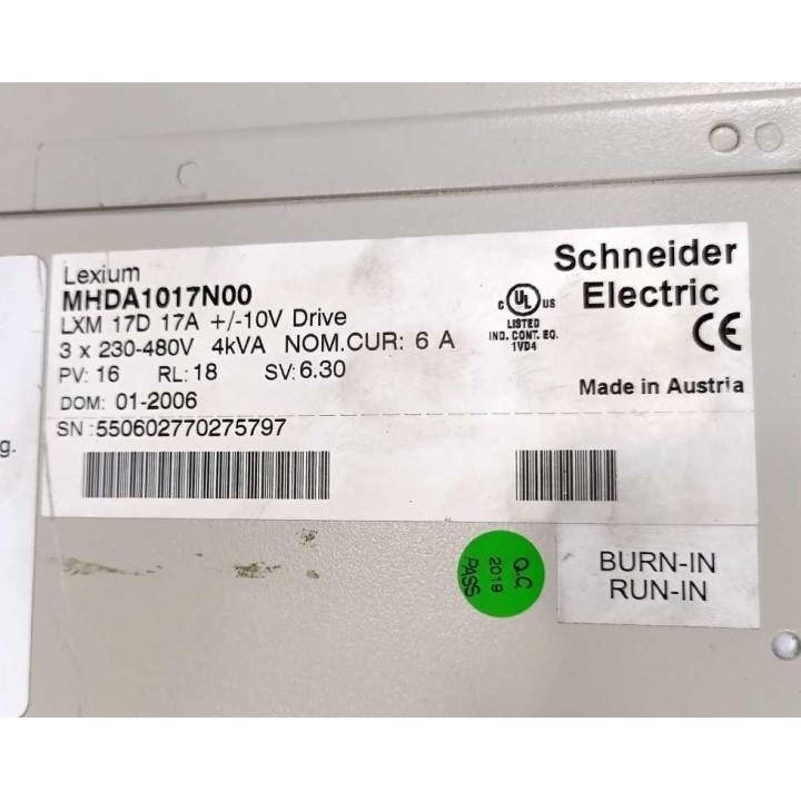 Schneider Automation MHDA1017N00 Schneider Automation MHDA1017N00