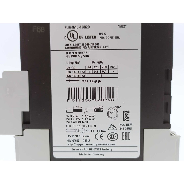 Siemens 3UG4615-1CR20
