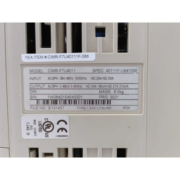 YASKAWA CIMR-F7U4011 YASKAWA CIMR-F7U4011