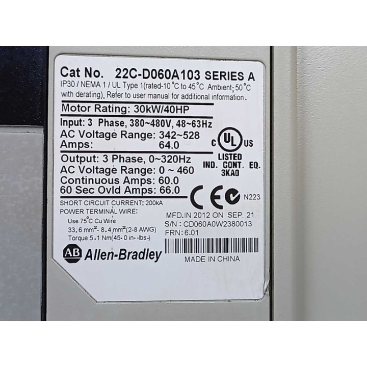 AB 22C-D060A103 AB 22C-D060A103