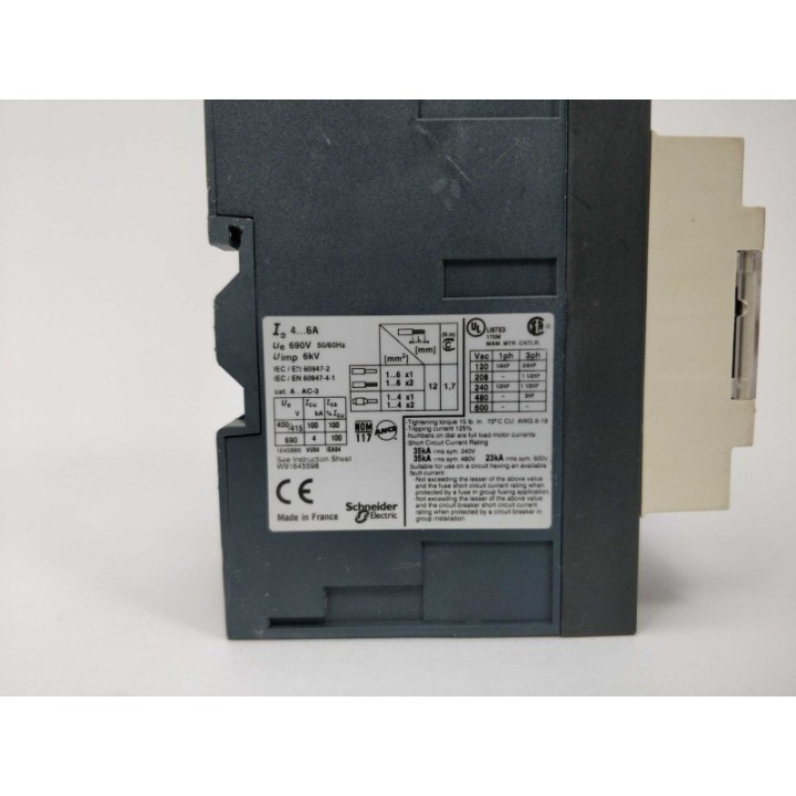 TELEMECANIQUE  GV3ME10/4-6A TELEMECANIQUE  GV3ME10/4-6A