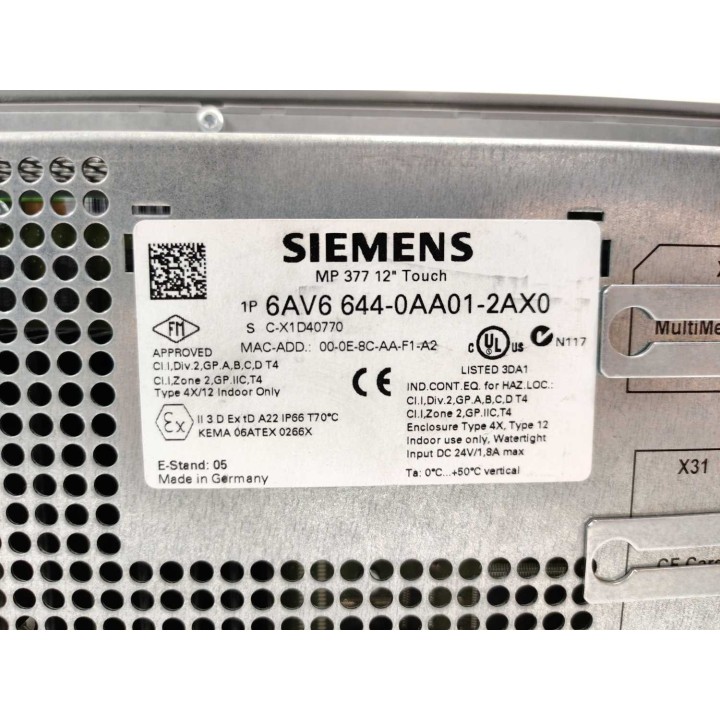 Siemens 6AV6644-0AA01-2AX0
