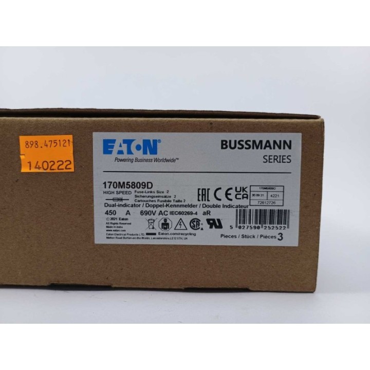 Eaton 170M5809D Eaton 170M5809D