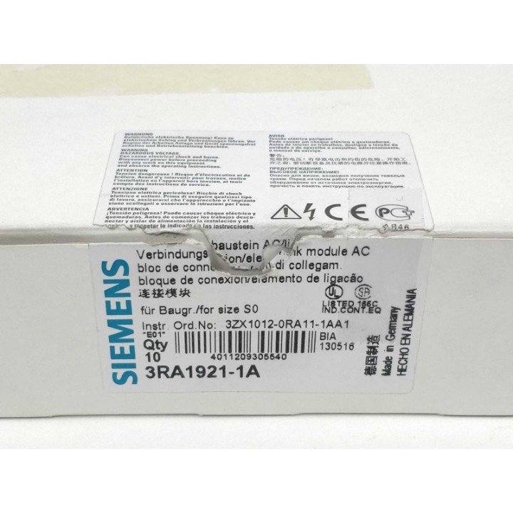 Siemens 3RA1921-1A Siemens 3RA1921-1A