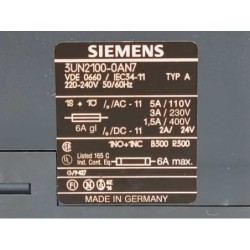 Siemens 3UN2100-0AN7