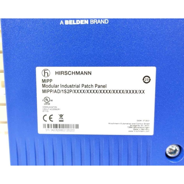 Hirschmann MIPP AD 1S2P Hirschmann MIPP AD 1S2P