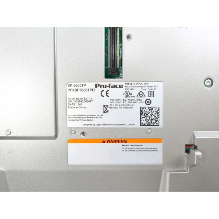 Pro-Face PFXSP5600TPD Pro-Face PFXSP5600TPD