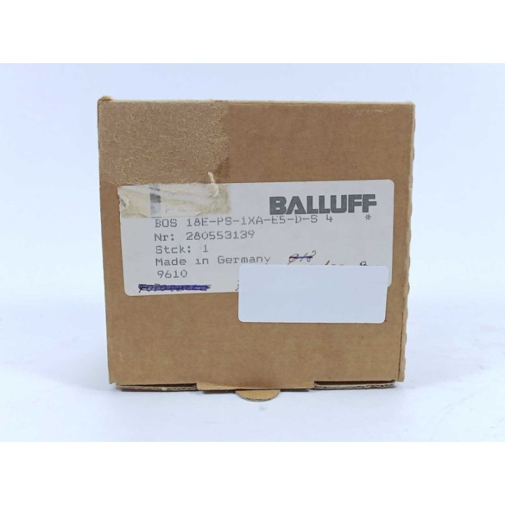 BALLUFF BOS 18E-PS-1XA-E5-D-S4 BALLUFF BOS 18E-PS-1XA-E5-D-S4