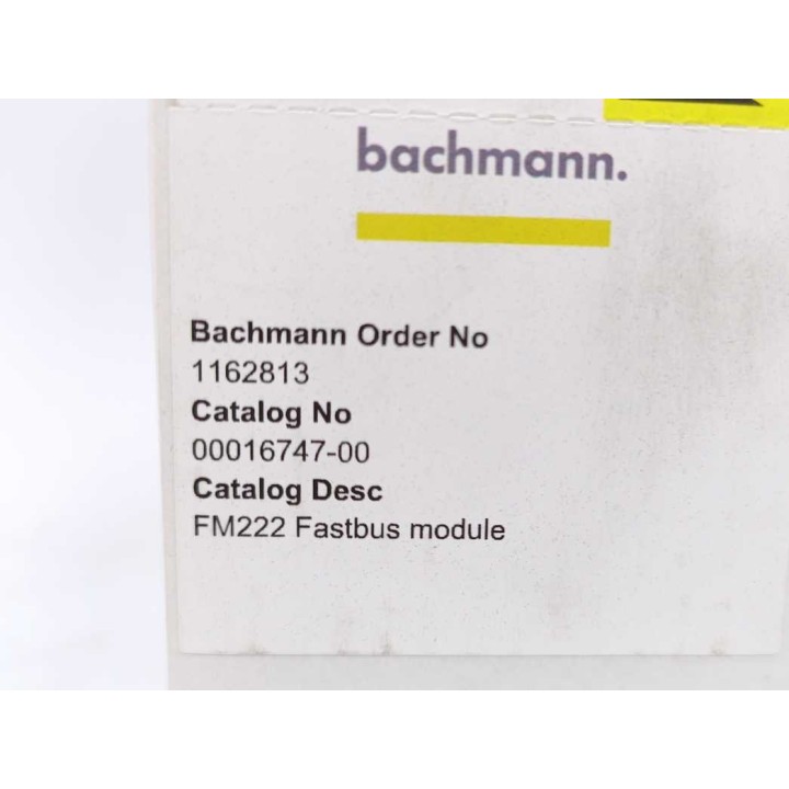 Bachmann electronic GmbH FM222