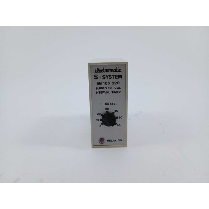 Electromatic SB 165 220 Electromatic SB 165 220