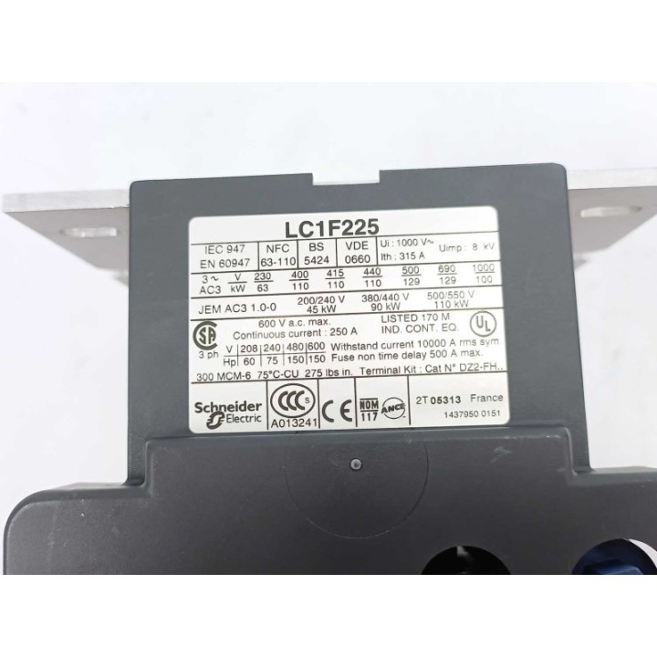 TELEMECANIQUE LC1F225 TELEMECANIQUE LC1F225