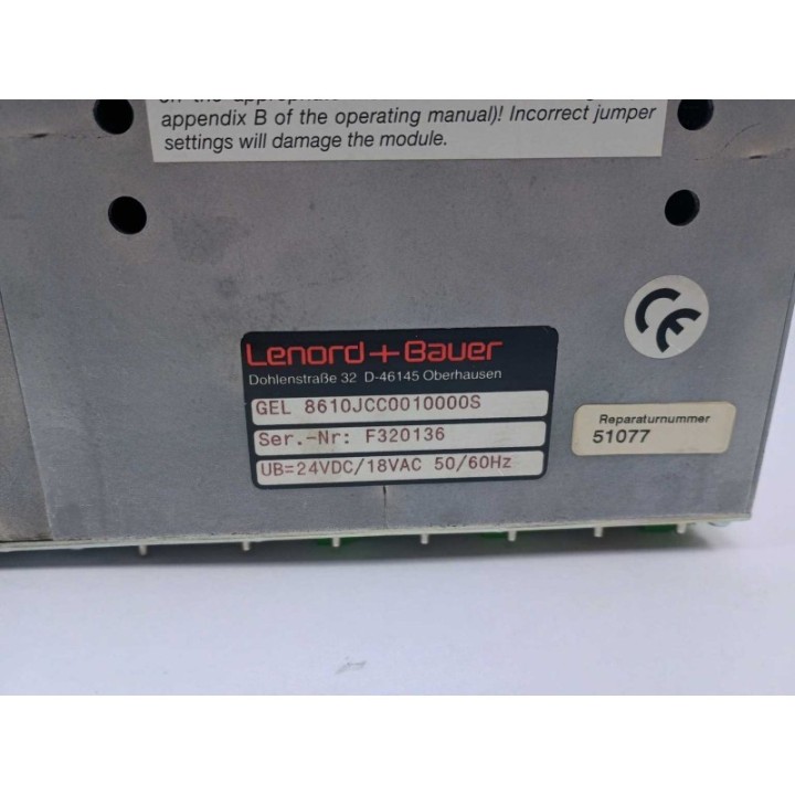 LENORD+BAUER GEL 8610JCC0010000S LENORD+BAUER GEL 8610JCC0010000S