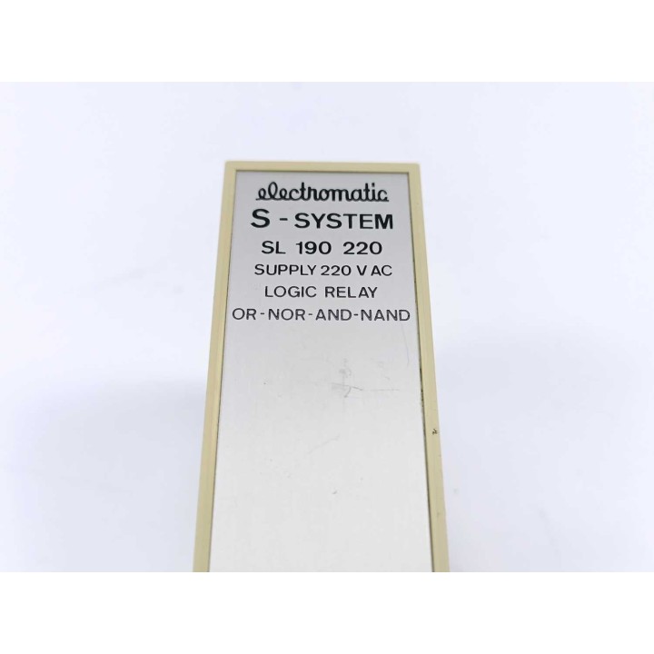 Electromatic SL 190 220