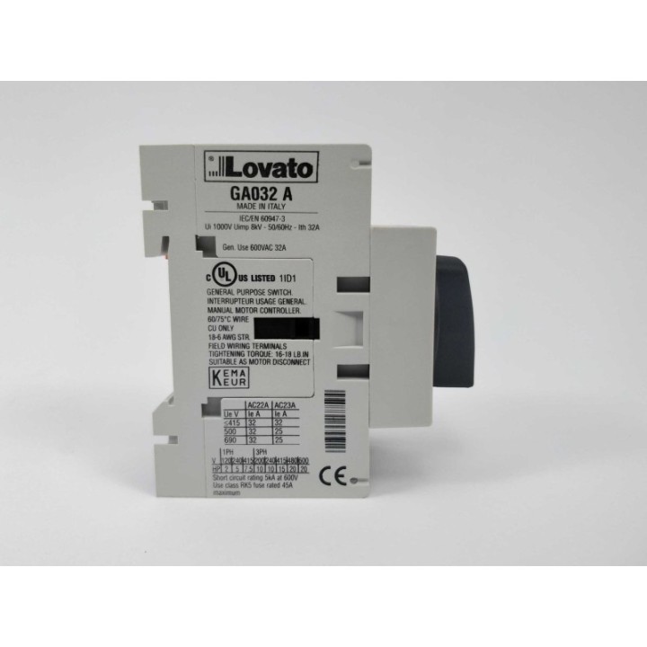 Lovato Electric GA032A Lovato Electric GA032A