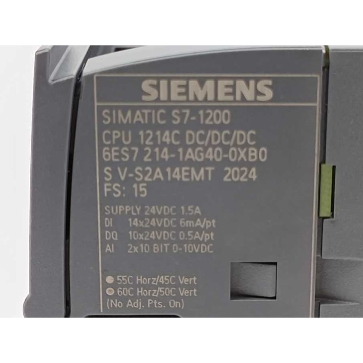Siemens 6ES7214-1AG40-0XB0