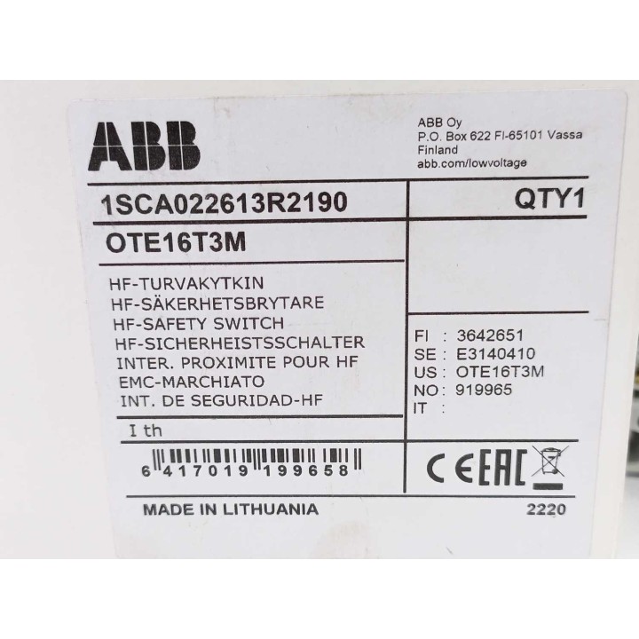 ABB 1SCA0222613R2190