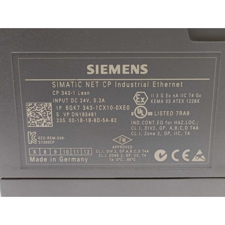 Siemens 6GK7343-1CX10-0XE0