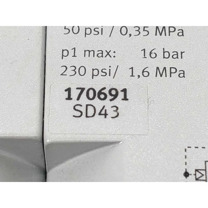 Festo 170682 with 162714 and 170691 Festo 170682 with 162714 and 170691