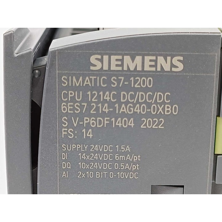 Siemens 6ES7214-1AG40-0XB0
