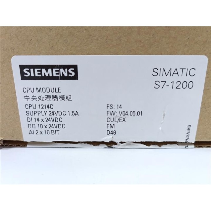Siemens 6ES7214-1AG40-0XB0