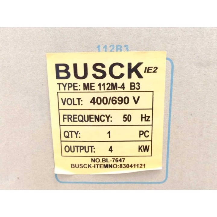 BUSCK ME112M-4 BUSCK ME112M-4