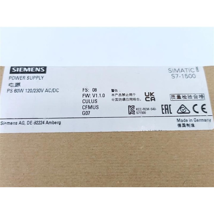 Siemens 6ES7507-0RA00-0AB0