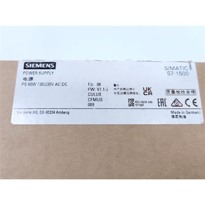 Siemens 6ES7507-0RA00-0AB0
