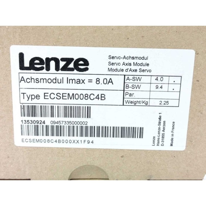 LENZE ECSEM008C4B LENZE ECSEM008C4B