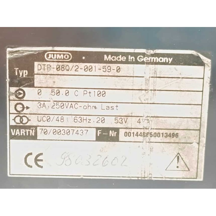 Jumo DTP-08Q 2-001-59-0 Jumo DTP-08Q 2-001-59-0