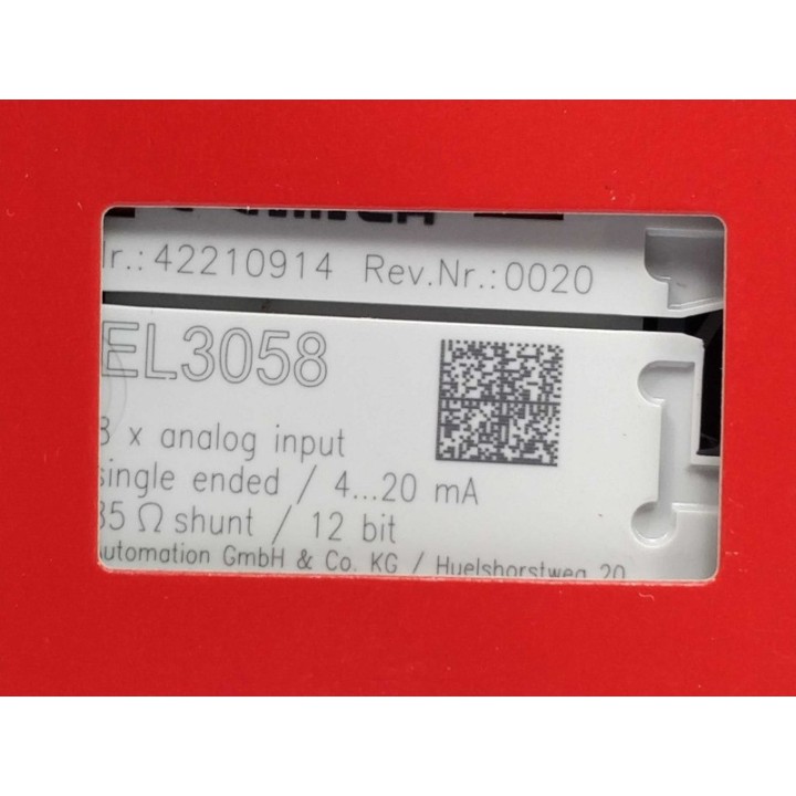Beckhoff EL3058 Beckhoff EL3058