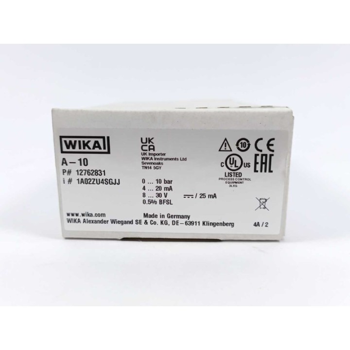 WIKA A-10 12762831 WIKA A-10 12762831